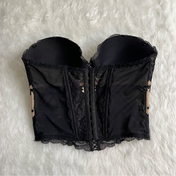 Victorias Secret lace embellished corset bustier 34C - Picture 4 of 15